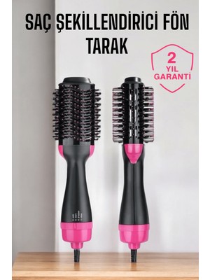 Fön Tarak Elektriklenmeyi Önleyen ve Parlaklık Veren Saç Şekillendirici
