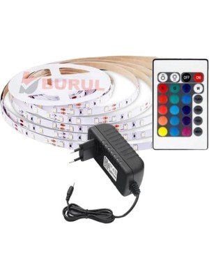 Storemax 16 Renk Kumandalı Renk Değiştiren Rgb Şerit LED Işık Seti SB-6544 (5 Metre)