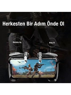 Storemax L1-R1 Telefon Oyun Kolu, 4-6.5inch Telefon Uym, Call Of Duty Oyun Kolu, Gamer Tetik