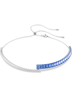 Lines Bijuteri Swa Mavi Matrix Gerdanlık