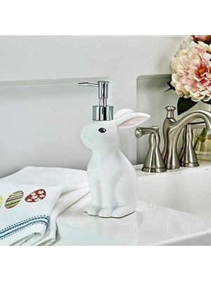 Storemax Skl Easterbunny Havlu Seti, Seramik, Beyaz/zengin Bahçe