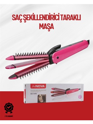 Saçı Sabitleyen Çok Fonksiyonlu Saç Maşası
