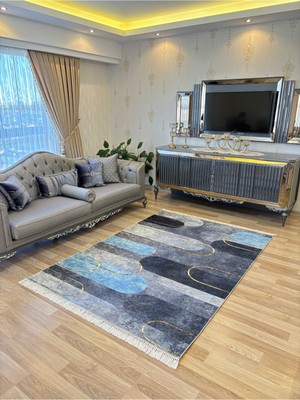 Home Yıkanabilir Kaymaz Taban Halı Mutfak Dekor Yolluk Koridor Halısı Salon Halısı 1132