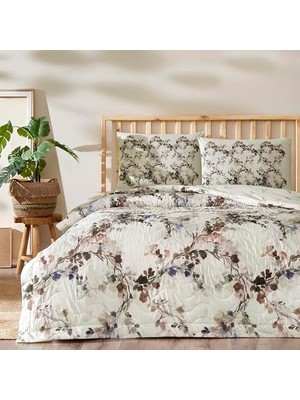 Storemax Mariah  Standart Pamuk Nevresim Takımı, Kremrengi, Çift Kişilik