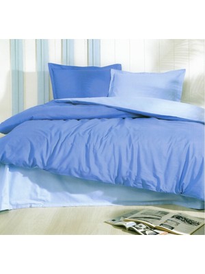Özdilek - Colormix Indigo Çift Kişilik Pamuklu Nevresim Takımı