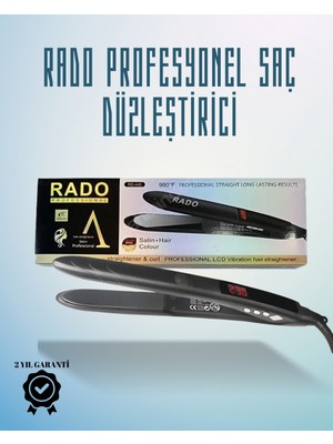 Rado RD-446 Seyahat Dostu Saç Düzleştirici – Güvenlik Kilidi ve Taşınabilir Tasarım