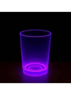Partyglow Neon Mor Bardak 8.5 x 10.5 cm