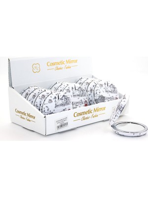 Taşlı Istanbul Tasarımı El Aynası Kalın 7