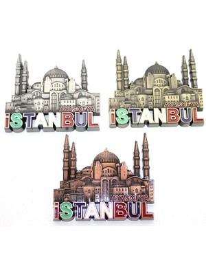 Istanbul Temalı Metal Magnet 6