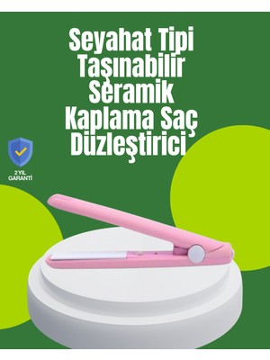 Yüzer Plakalı Kompakt Bukle Maşası – Elastik Tutuculu Saç Dostu Profesyonel Tasarım