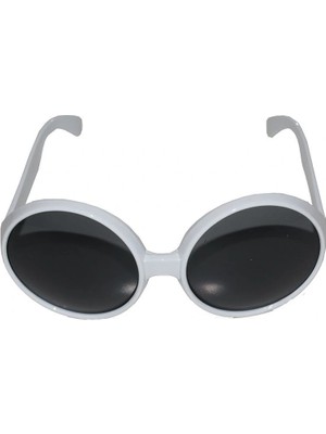 80 Li Yıllar Beyaz Renk Nostalji Yeşilçam Parti Gözlüğü