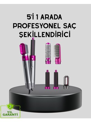 5’ı 1 Arada Saç Şekillendirme Makinesi Hızlı Kuruma ve Kuaför Kalitesinde Sonuç