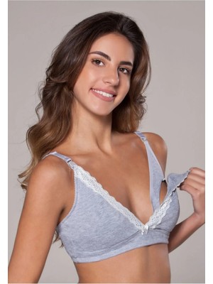 Enenstyle Fashıon Boutıque Mammabra Yumuşak Toparlayıcı Tam Kalıp Beatris Pamuklu Emzirme Sütyeni