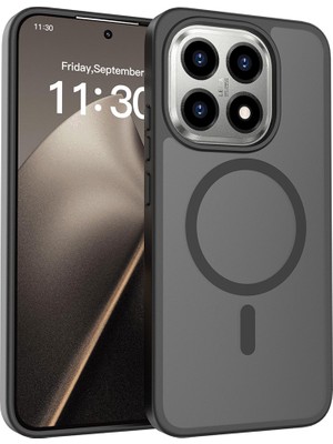 Adige Xiaomi 15T Kılıf Flet Araç Tucu Özellikli Mat Arka Yüzey + Ekran Koruyucu