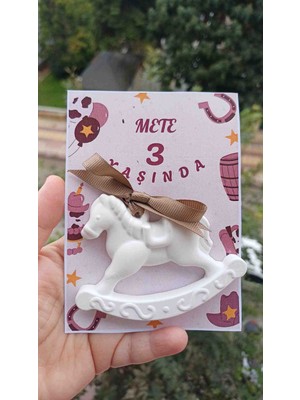 Opulent Accessories Başarı Atı, 20 Adet Bebek Mevlüdü Hediyesi, Söz, Nişan,nikah,kına,düğün Kurumsal Hediyelik,mezuniyet Hediyelik, Okula Merhaba,