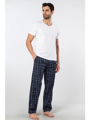 Cacharel Erkek Dokuma Pijama Takımı 2238/LACIVERT 6