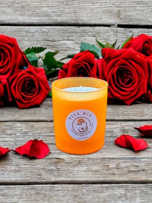 Cam Bardakta Hoş Kokulu Küçük Boy % 100 Doğal Soya Mum Temiz Yanışlı Modern Dekoratif Tasarım | Ev & Ofis Dekorasyonu, Medıtasyon-Yoga Alanları ve Özel Günler Için Zarif Hediyelik Seçeneği