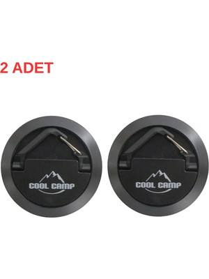 Hpytech Mıknatıslı🧲kamp Askı Aparatı⛺outdoor Dayanaklı Ekipman Tutucu–pratik Kamp Aksesuarı🏕️2'li (YEŞİL)