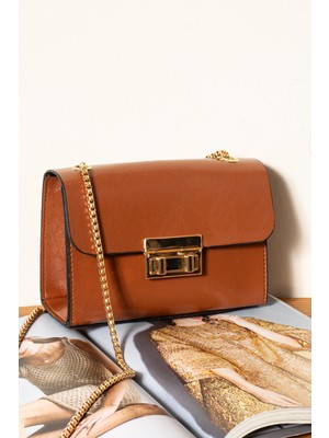 My Vintage Kadın Çapraz Zincir Askılı Omuz Çantası