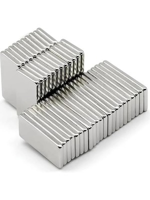 AyrStore Neodyum Mıknatıs Dikdörtgen 20X10X2 mm (5 Adet Set)