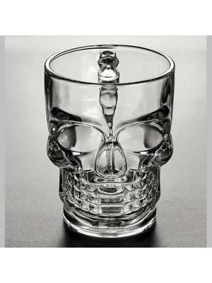 Storemax 6’lı Tekila Bardağı Seti Kafatası Tasarımlı – 60 ml Şeffaf Cam, Şık ve Dayanıklı Shot Bardakları, Dekoratif ve Özel Sunumlar Için Ideal