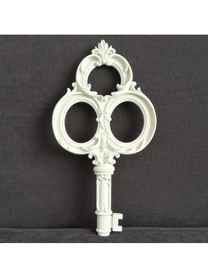 Morlalem 3'lü Anahtar Çerçeve Silikon Kalıp K-735 Sabun Mum Kokulu Taş