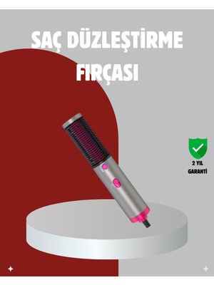 Elektriklenme Önleyici Iyonik Saç Şekillendirme Fırçası
