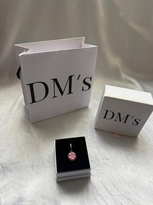 DMs Silver Doğum Günü Pastası Gümüş Charm'ı