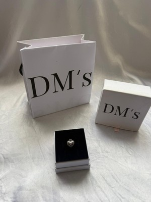 DMs Silver Taçlı Kalp Gümüş Charm'ı