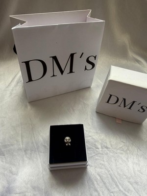 DMs Silver Sevimli Taşlı Panda Gümüş Charm'ı