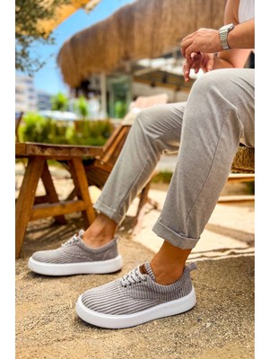 Chekich CH173 - Kbt Velluto Erkek Ayakkabı Antrasıt