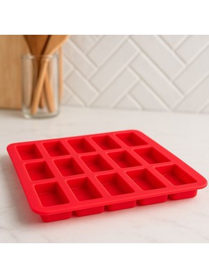 15'li Baton Kek ve Çikolata Kalıbı -Silikon