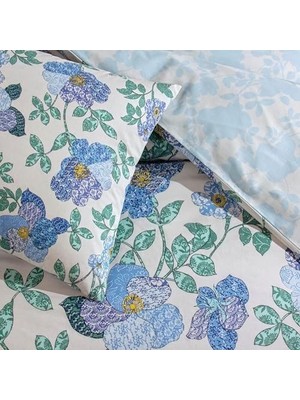 Storemax Ardena  Çift Kişilik Nevresim Takımı Mavi