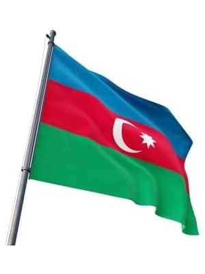 Storemax Zc Bayrak Azerbaycan Bayrağı 70X105 cm Raşel Kumaş Dijital Baskı