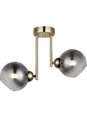 Storemax Bera 2 Li Altın Plafonyer 2XE27