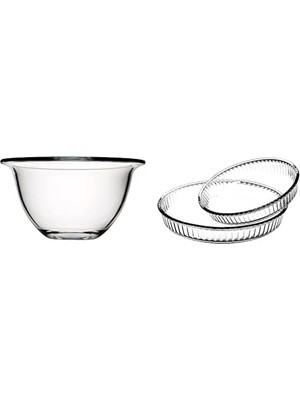 Storemax Borcam Fırın Kase 900 cc + Borcam 2'li Fırın Kabı Seti