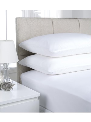 Storemax 160X200 cm Lastikli Çarşaf Seti - Beyaz AT9554