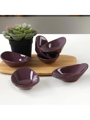 Storemax Mor Dalga Çerezlik/sosluk 12 cm 6 Adet