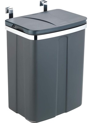 Storemax Kapı Atık Kutusu 12L Dolap Atık Kutusu Mutfak Atık Kutusu Gri