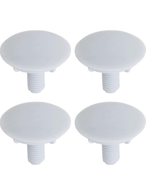 Storemax Lavabo Delik Kapağı - 4 Adet Mutfak Lavabo Tapası Abs+Pp Malzeme Delik Kapağı Tezgah Alanı Için Su Sızıntısını Önler
