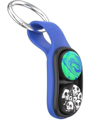 Storemax Poppuck Trick Magnet | Manyetik Oyuncak | Oyuncağı | Anahtarlık | Çanta Klipsi (Mavi)