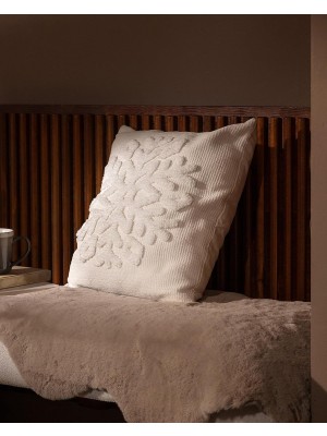 Storemax Coco Riquewihr Kırlent Kılıfı - Beyaz - 45X45 cm