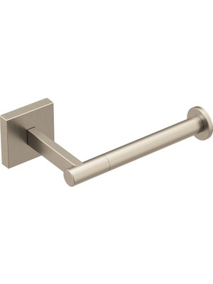 Storemax BP1808BN Triva Tek Direkli Tuvalet Kağıdı Tutacağı, Fırçalanmış Nikel (Bn)