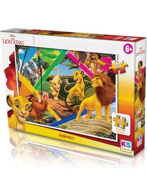 Lk 113 Aslan Kral Puzzle 200 Parça - Ks Puzzle