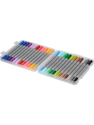 Storemax & Art Çift Taraflı Brush- Seti 24 Renk