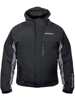 Shimano Wear Rain Jacket Padded Su Geçirmez Siyah Ceket