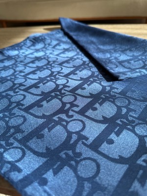 Kadın Dior Desen Jakar Şal