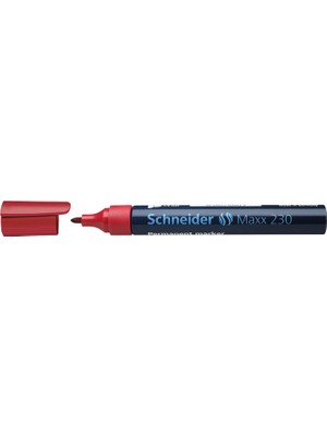 Storemax Alıcının Kalıcı Marker Maxx 133, Doldurulabilir, 1-3 mm Kırmızı