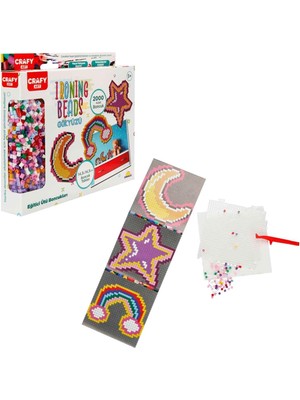 Storemax Crafy Hobi Boncuk Aktivite Set Gökkuşağı-Yıldız-Ay