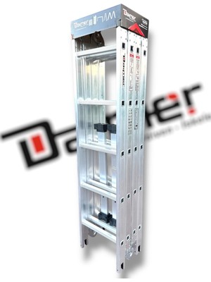 Daimer 4x5 Çok Amaçlı Akrobat Merdiven 5.80 mt